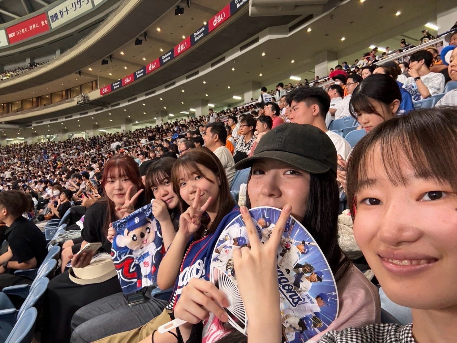 バンテリンドームでプロ野球観戦