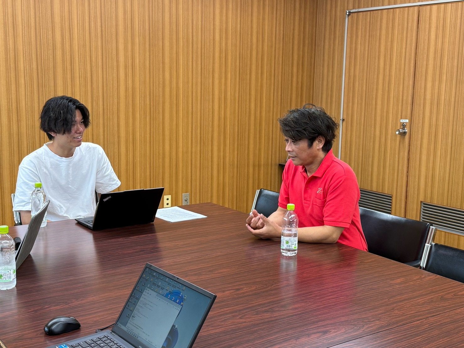 社長へのインタビュー